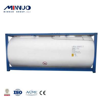 Top quality stainless steel lpg iso tank container for sale