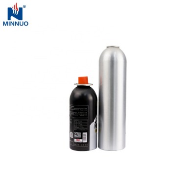 Recoverable 500ml butane aluminum aerosol can with wholesale